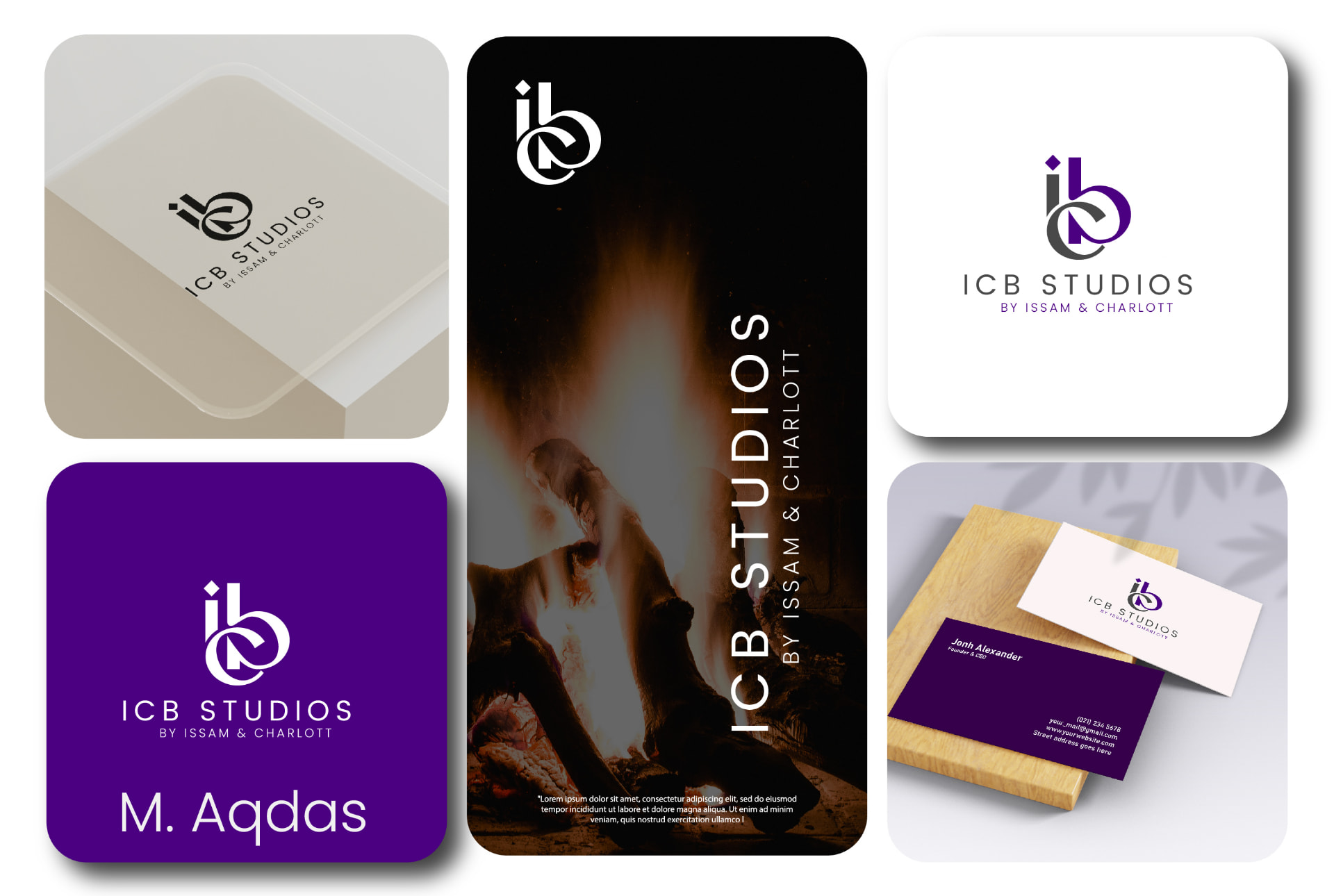 Logo ICB Studios — Creative studio