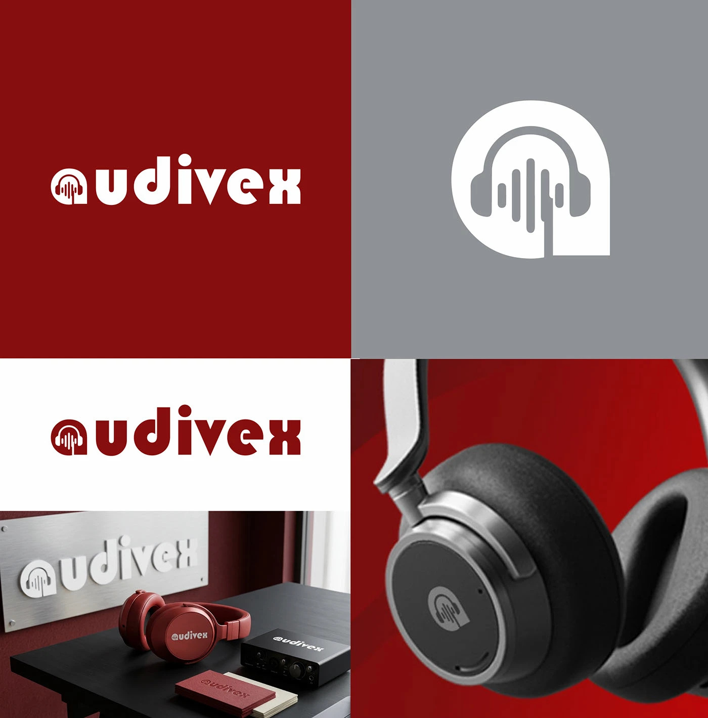 Logo Audivex — Audio & electronics